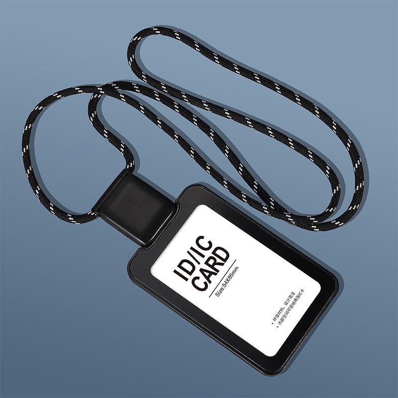 Autumn Rain Retractable ID Badge Holder for Work Permits and Office Cards