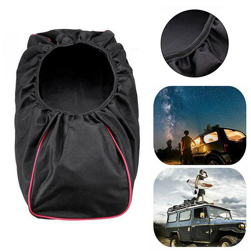 Copertura antipolvere impermeabile resistente per verricello 600D per esterni, SUV, auto, rimorchio, manica protettiva elastica adatta per verricelli elettrici da 8000-17500 libbre