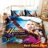 3D Print Hannah Montana Bedding Set Boys Girls Twin Queen King Size Duvet Cover Pillowcase Bed Boys Adult Home Textileextile
