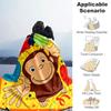 1pc Blanket Curious George Print Design, Lightweight Blanket for Sofa, Bed- Soft &Warm, Gift for All Seasons like Christmas, Halloween