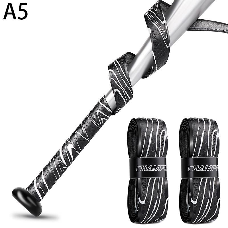 

Бейсбольная бита PU лента обмотка 1.75 мм амортизация многоцветный противоскользящий спортивные аксессуары рукоятка биты для крикета и софтбола