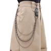 Tassels Chain Belt Personality Charm Belt Fashionable Studded Metal Chain Belt for Everyday and Event Use
