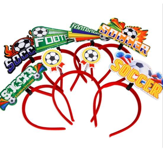 2026 Soccer Headband Functional Sports Hair Hoop Versatile Sports Hairband Unisex Game Day Football Fan Accessory