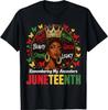 Juneteenth Remembering My Ancestors Black Women Juneteenth T-Shirt