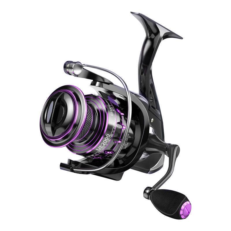 Mulinello da Pesca a Spinning Full Metal per Mare e Lancio da Riva con Compatibilità per Micro Lure.