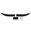 3-Piece Adjustable Tailgate Spoiler Wing, Gloss Black Rear Trunk Spoiler Lip for Toyota Civic, Universal Fitment