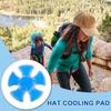 Summer Sport Cooling Pad for Helmets Universal Cooling Hat Insert Portable Heat Relief Ice Pack for Outdoor Work Cycling Fishing