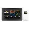 FJW4 Color WiFi Weather Station APP Control Smart Weather Monitor Indoor Outdoor Temperature Humidity Digital Clock Functions