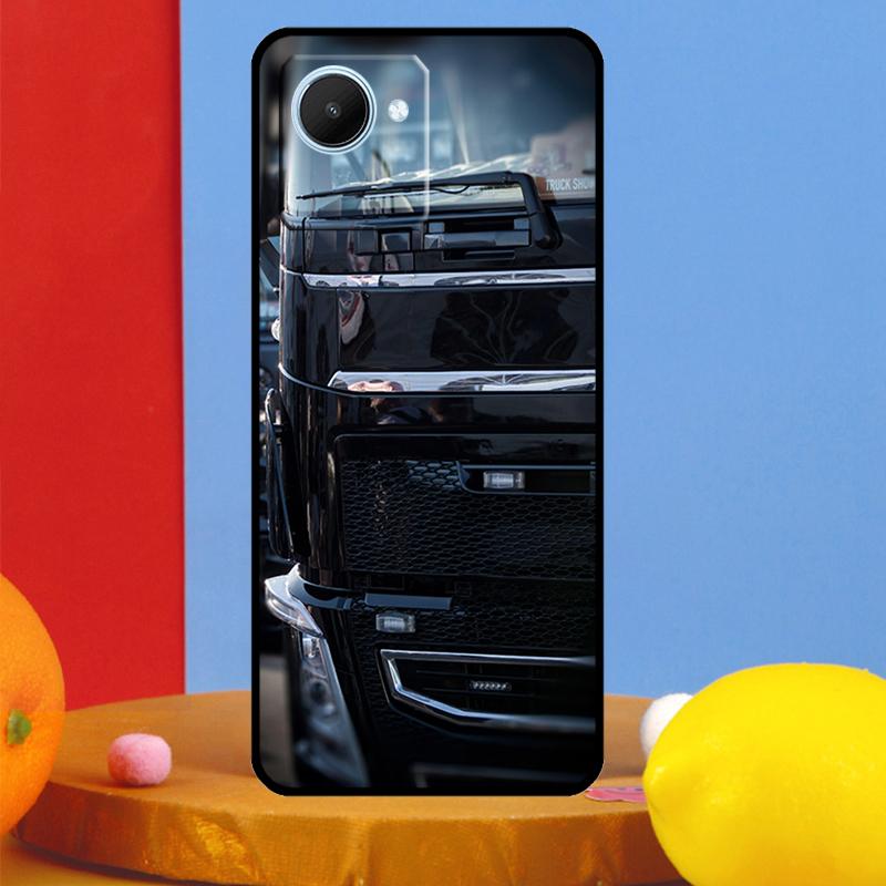 Cool Heavy Truck Car For Realme 12 9 10 11 Pro Plus C67 C55 C53 C51 C35 C33 C30 C25s C21Y C31 GT5 GT Neo 6 Case