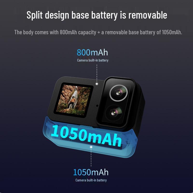 SJCAM SJ20 4K Ultra HD Night Vision Action Camera with 6-Axis Stabilization for Motorcycle Helmets