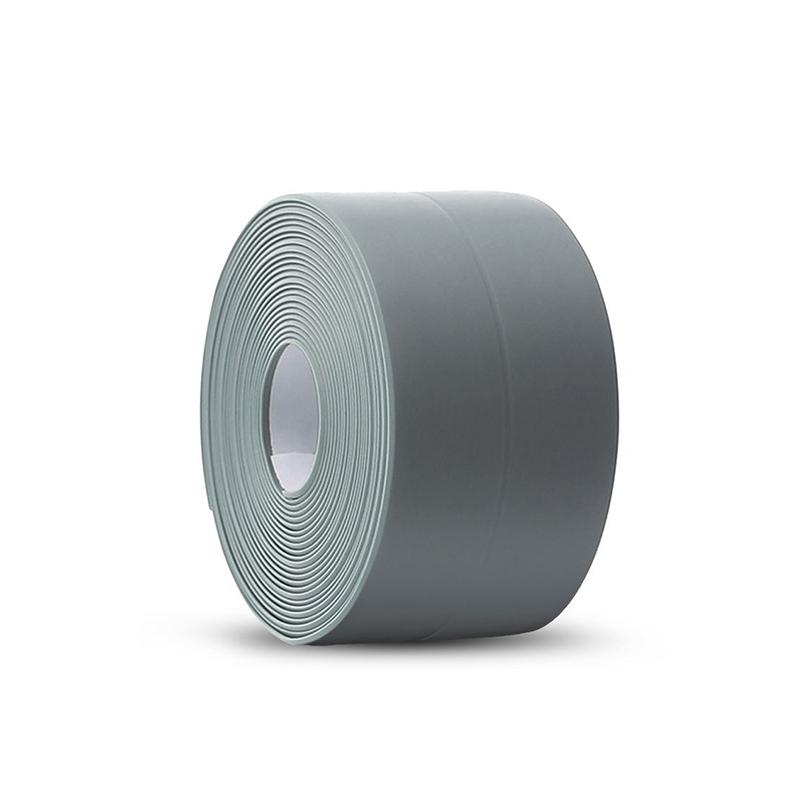 Bathroom Caulk Tape Self Adhesive Sealing Tape Strip PVC Waterproof OilProof Kitchen Sink Shower Toilet Wall Sticker