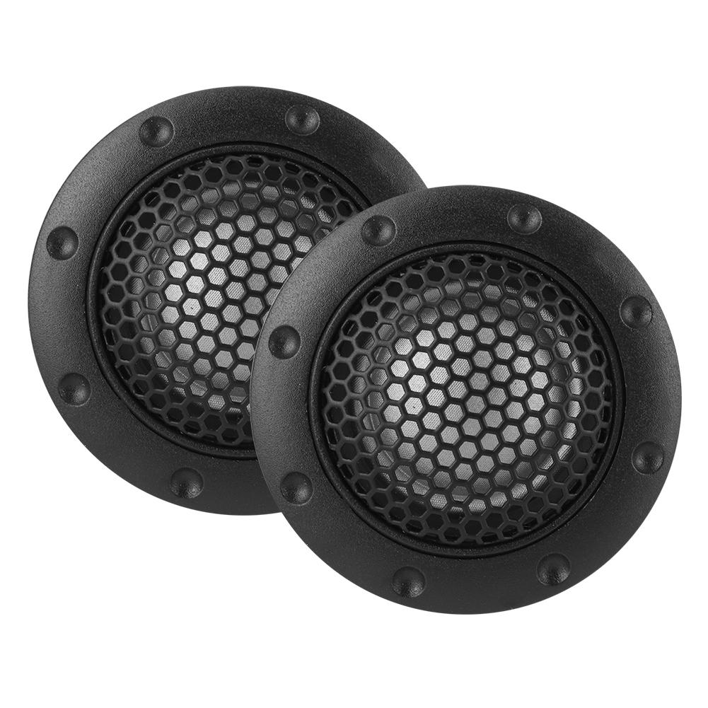 2Pcs 25mm1in Universal Dome Car Speaker Stereo Small Tweeter Audio Sound Loudspeake