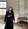 Petite Black Slimming Coco Style Single-Breasted Jacket - French Versatile Long Sleeve Elegant Design