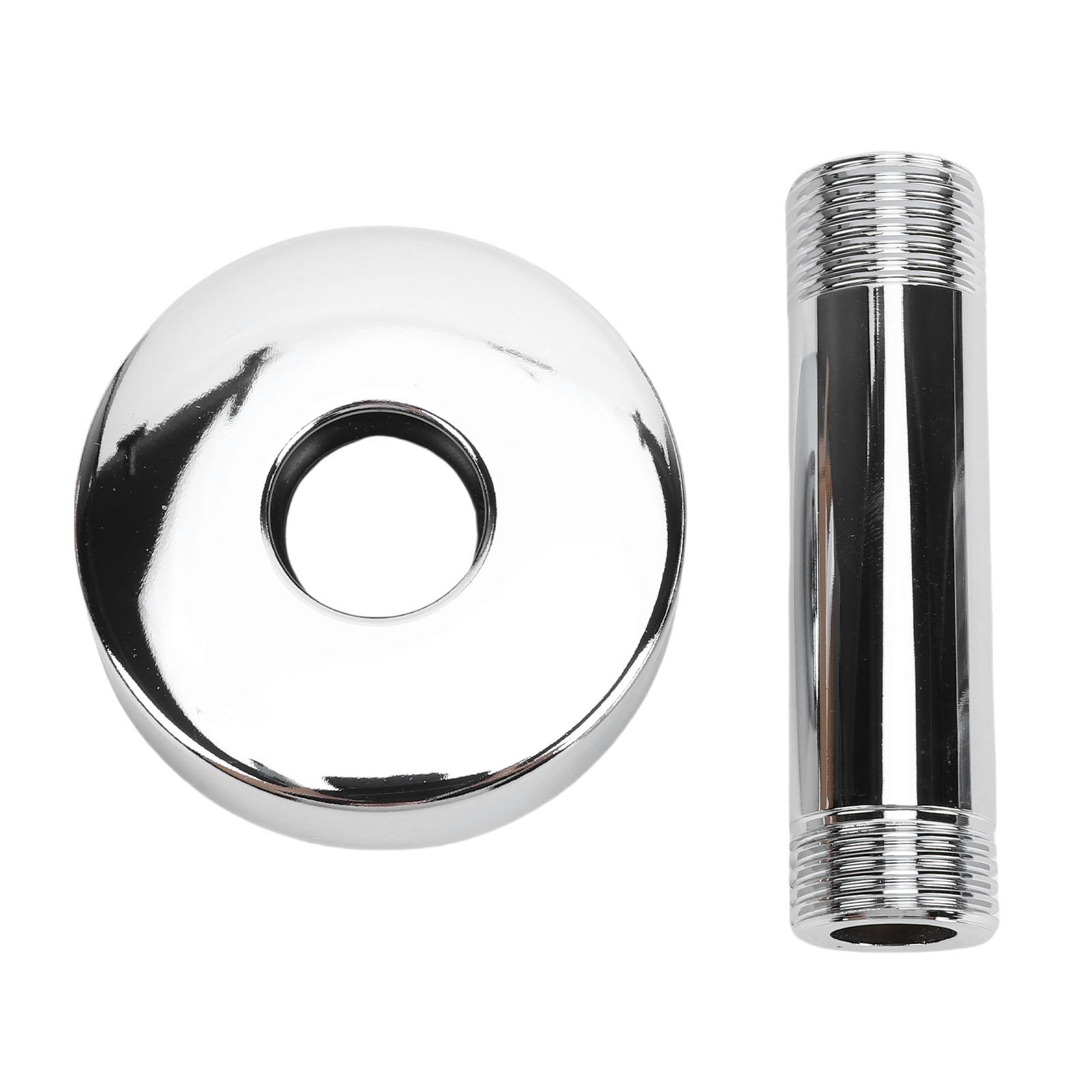 

Shower Arm 3 Inch Ceiling Mounted Shower Arm Stainless Steel Straight 14 NPT 1/2 Inch Shower Pipe Arm for Standard Showerhead