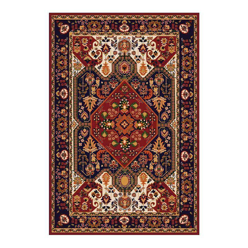 Persian Crystal Velvet Living Room Carpet American Retro Ethnic Style Carpet Hotel Bed And Breakfast Full Of Carpet