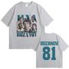 Heated Rivalry Ilya Rozanov Hollanov 81 Graphic Tshirt Men Women Casual Oversized Streetwear Unisex Vintage Short Sleeve Tshirt