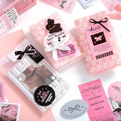 160 τμχ/σετ Sweet Lace Ballet Scrapbook Αυτοκόλλητο περιοδικό Μόδα DIY Decor Αποσκευές Αυτοκόλλητο Laptop Χαριτωμένο Αυτοκόλλητο με σφραγίδα συσκευασίας