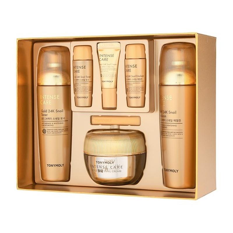 TONYMOLY Intense Care Gold 24K Snail Skin Care 3Set 3pcs