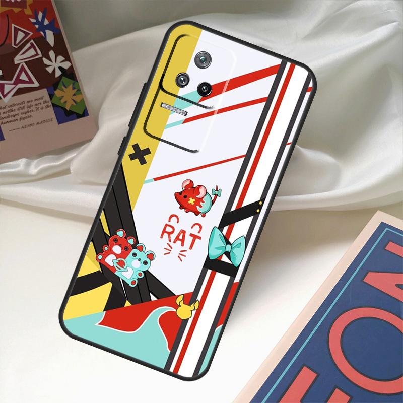 Anime Hololive Hülle für POCO X6 Pro X3 X5 F3 F5 M5s M6 Pro Xiaomi 14 Ultra 11T 12T 13T Pro 12 13 Lite Hülle