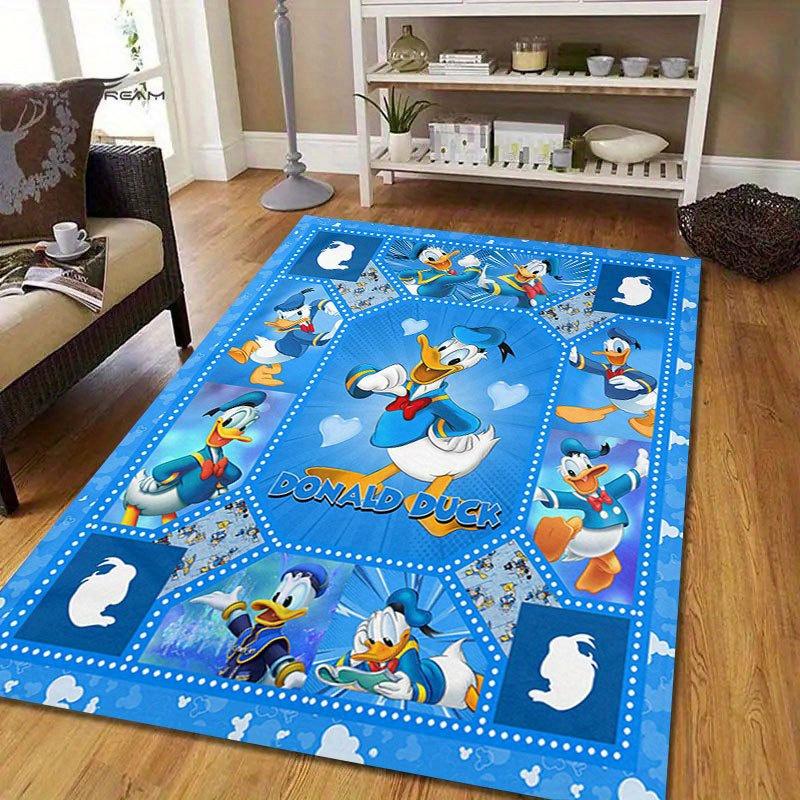 1pc Cartoon Characters Pattern Carpet Area Rug Non-slip Carpet Hand Washable Floor Mat Suitable For Living Room Bedroom Home Decor Room Deco