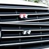 WGLRK1 For Volkswagen VW Rline GTI Golf 5 6 7 Jetta Passat Touran Scirocco Metal R Badge Car Front Grille Emblem Rear Trunk Stickers