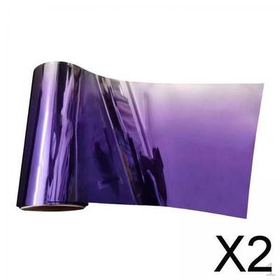 2x Car Window Sun Visor Strip Tint Film, Windshield Universal, Anti-Blocking, Weatherproof,