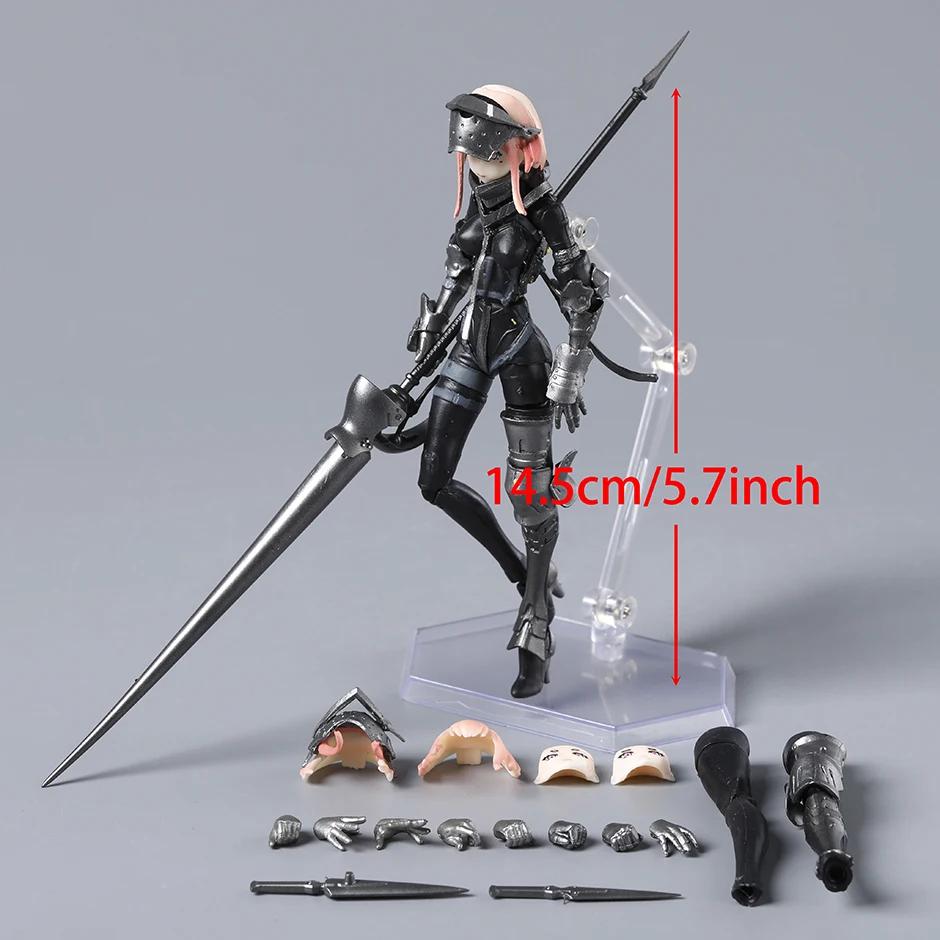 Figma 491 FALSLANDER Lanze Reiter PVC Action Figure Collectible Model Toy