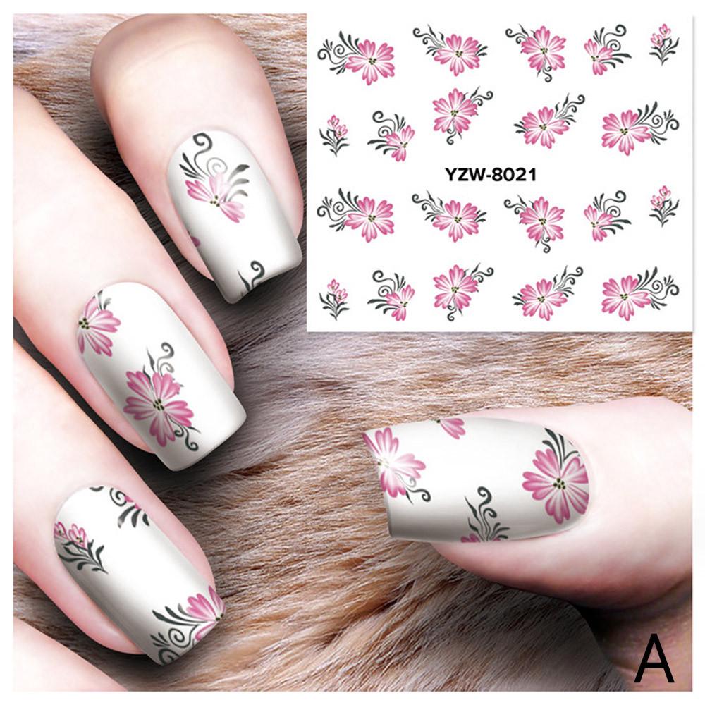 DIY Nagelapplikation, selbstklebend, Blumen-Rattan-Nagelaufkleber, Spitzendesign, Nagelpaste