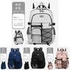 Junior High School Backpack With Breathable Nylon Material For Students And Kids