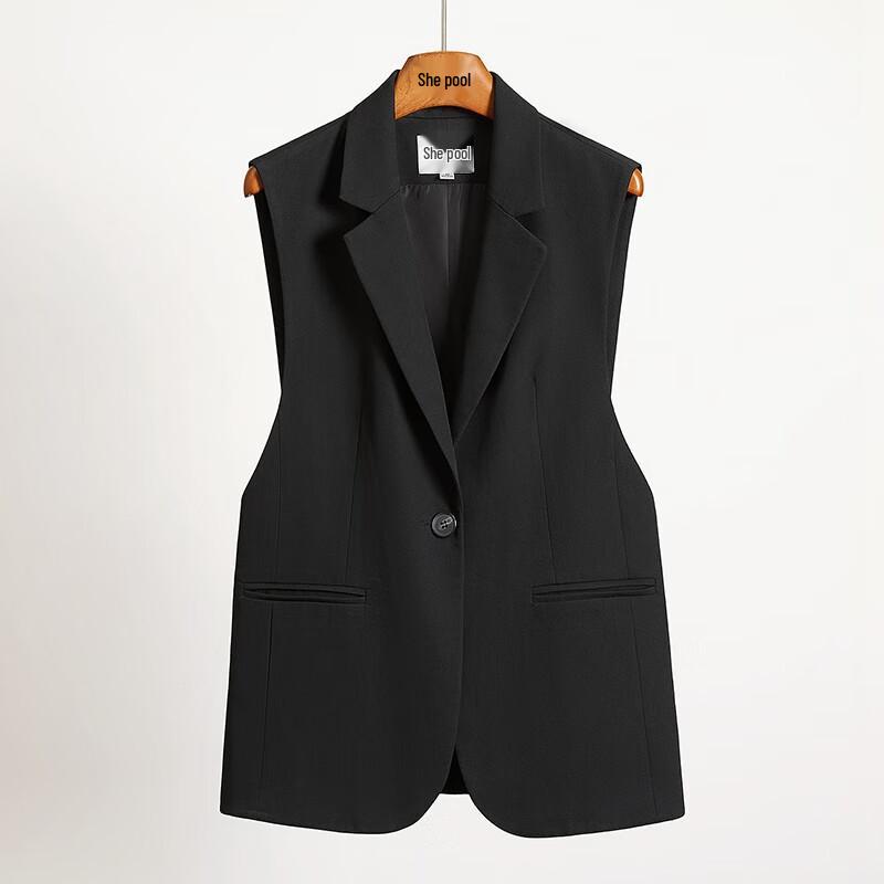 Tachi Women's Stylish Lapel Suit Vest