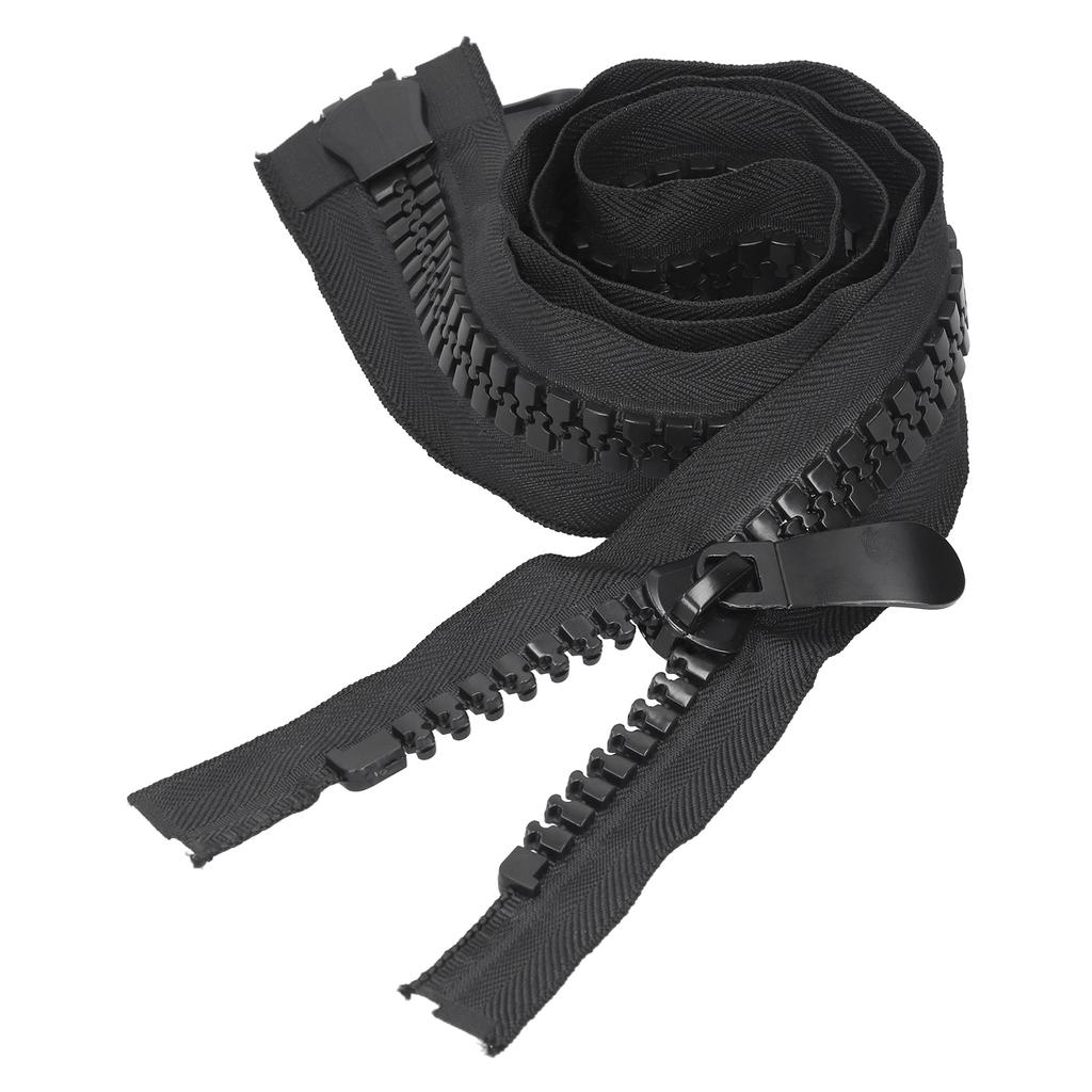 Large Plastic Zipper with Pulls Open End Tent Bag Zippers for DIY Sewing Accessories106CM