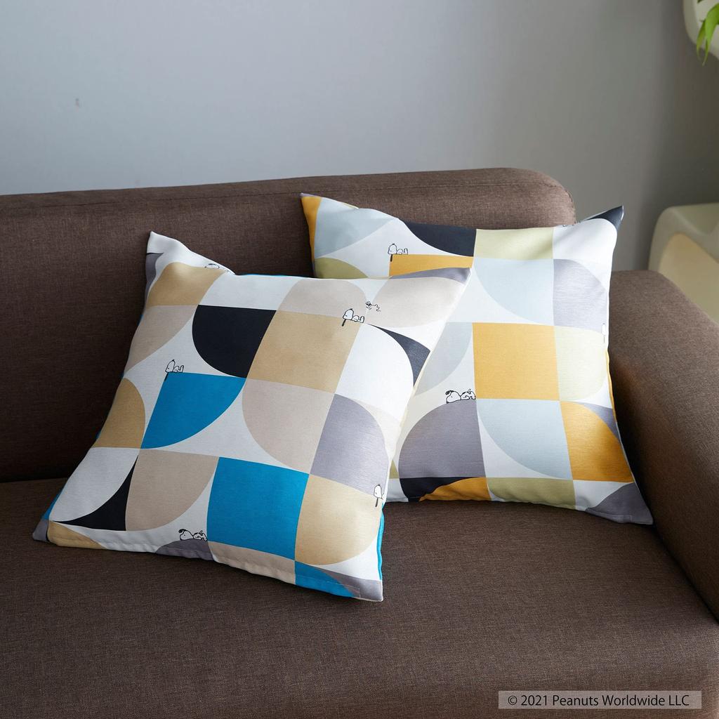 Povlak na polštář Suminoe PEANUTS Třídílný povlak na polštář Snoopy OR 45×45cm 362-71608