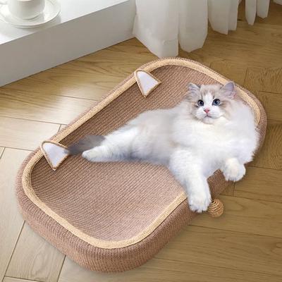 Cat Scratching Bed Scratcher Nest Basin for Training Cats Grinding Claw Scratching Pad Board Couch Sisal Foam Pet Supplies