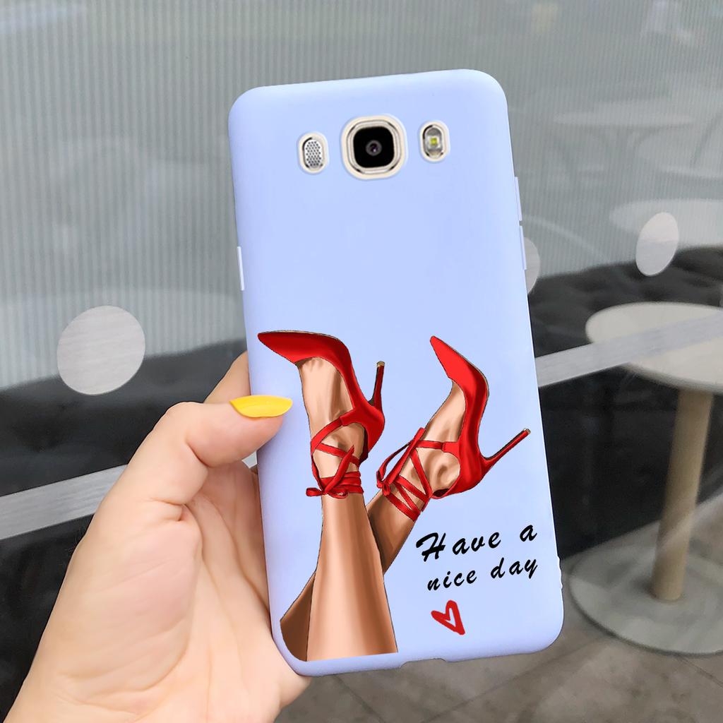 Lovely Phone Case For Samsung Galaxy J7 2016 Case Silicone Candy Cover Bumper For Samsung J7 2016 J710 J710H SM-J710F Soft Cases