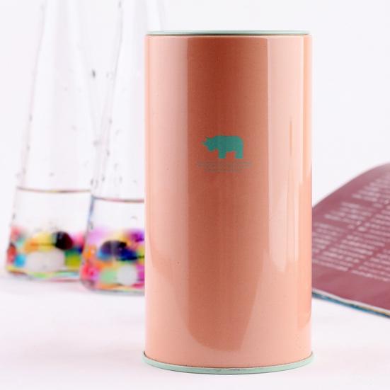 Kovové prasátko s velkou kapacitou, zvířecí vzor, ​​​​dětská válcová spořitelna, nástroj pro finanční správu