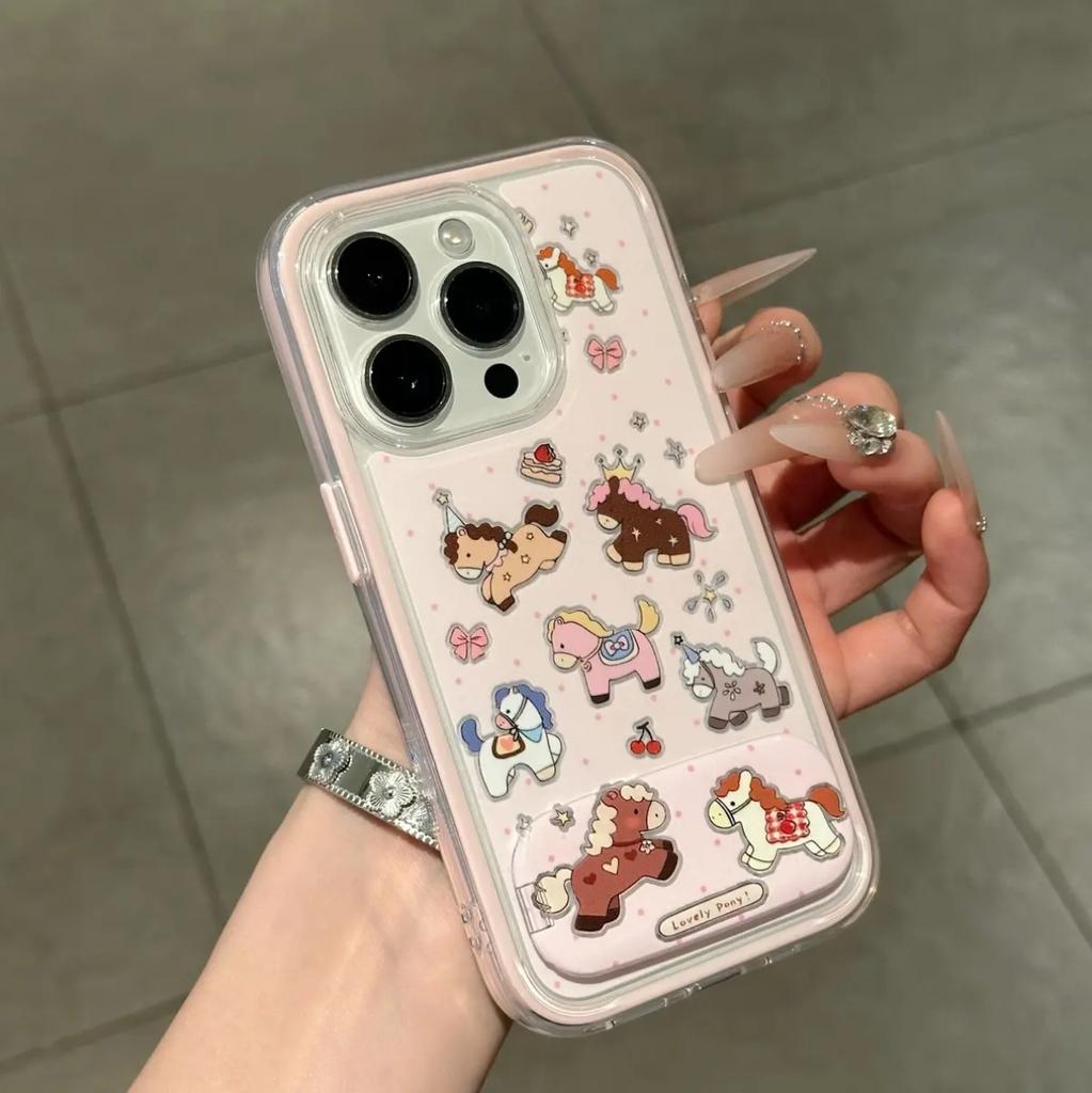 Colorful puppy is suitable for Apple 17PRO Huawei MATE80 Honor 500vivo Xiaomi 17OPPO couple mobile phone