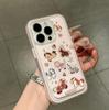 Colorful puppy is suitable for Apple 17PRO Huawei MATE80 Honor 500vivo Xiaomi 17OPPO couple mobile phone