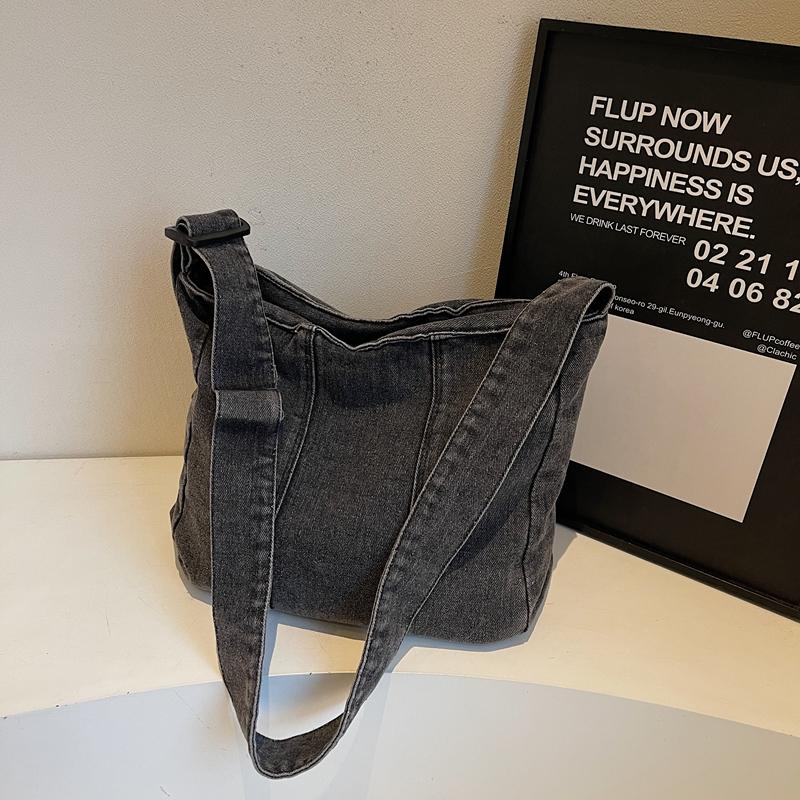 Handbag Women Shoulder Bag Denim Large Capacity Crossbody Bag