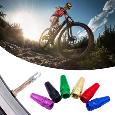 20pcs Leak Resistant Bike Tire Valves Covers Sealing Bike Tire Valves Caps Cycling Accessories