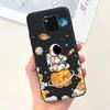 For Huawei Mate 20 Pro Case Soft Silicone Back Cover Black Cat Moon Night Funda For Huawei Mate 20 Mate20 Pro 20pro Coque Capas