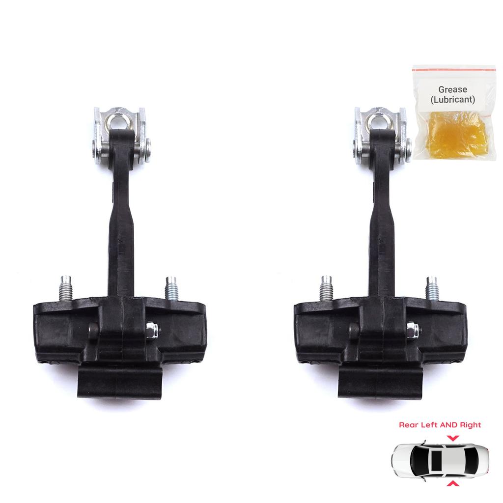 EDP1291-1 2 Pieces Rear Door Hinge Stop Check Strap Limiter for Lancia Ypsilon MK3 846 312 2011-2024 5-Door HB 51917798