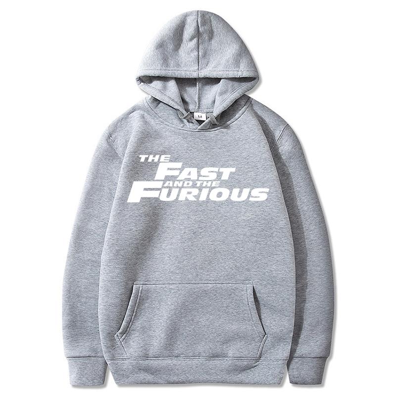 Furious Hoodies Men Fashion Letter Graphic Printed Sweatshirts Women Causal Harajuku Streetwear Hooded Pullover