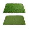 Golf Hitting Mat Artificial Turf Wear Resistant Realistic Premium Training Aid for Park Garage