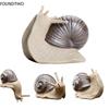 Ceramic Small Snail Figures Funny Miniatures Snail Mini Model Bonsai Micro Landscape Ornamentstea Pets Desk Decorations