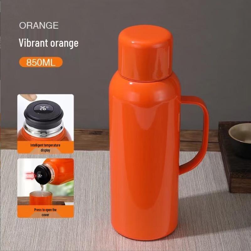MRSIKEY Smart Stainless Steel Tea Thermos Mug