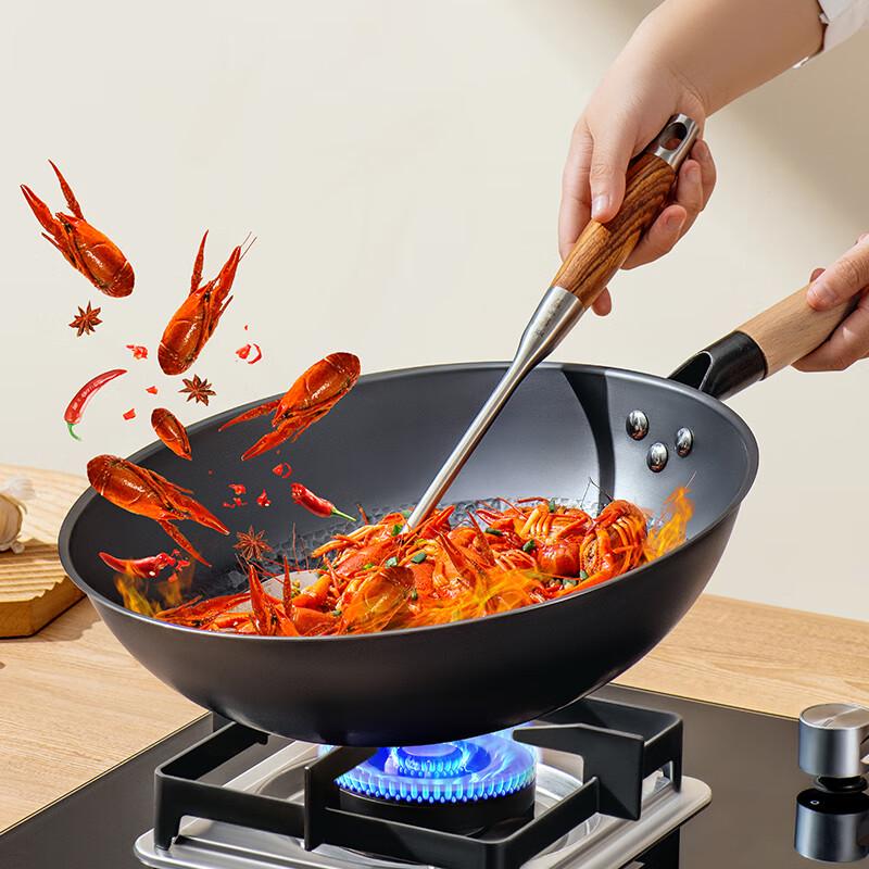 Zhang Xiaoquan 30cm Fine Iron Stir-fry Wok