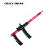 CRAZY SHARK Aluminum Hook Releaser/Remover, Quick Hook Removal, Lightweight, Portable Fishing Tool with Safety Rope