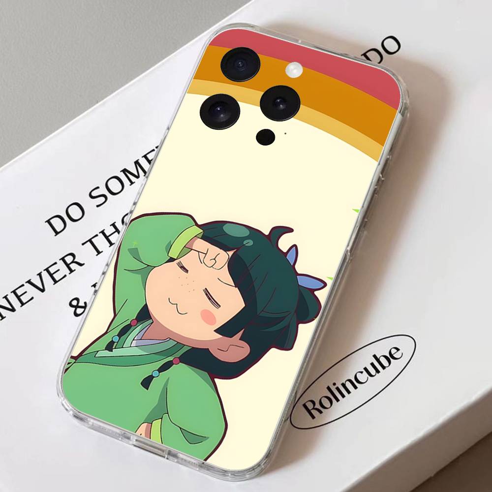Jinshi And Maomao The A-Apothecary D-Diaries Phone Case Soft Transparent Case For IPhone 17 16 15 14 13 12 11 Pro Max Mini Plus