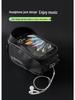 DTUCYCLE Waterproof Top Tube Bicycle Bag with Touch Screen Phone Holder