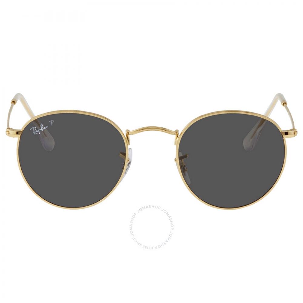 

Ray Ban Round Metal Classic BlackUnisex Sunglasses RB3447 919648 47